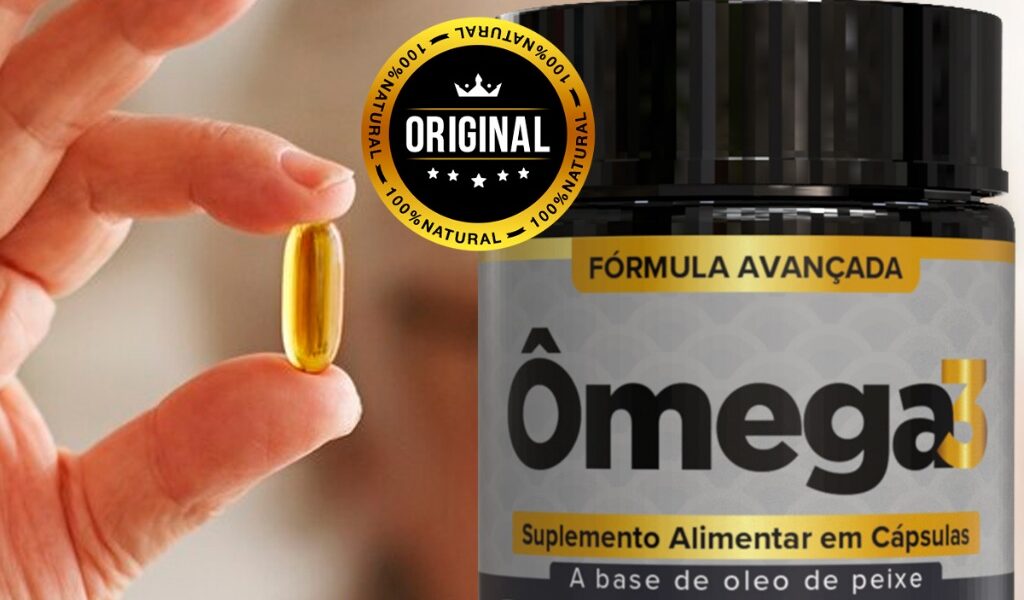 Ômega 3 1450mg Óleo de Peixe - EPA + TDH Fórmula Premium - 30 Cápsulas Softgel