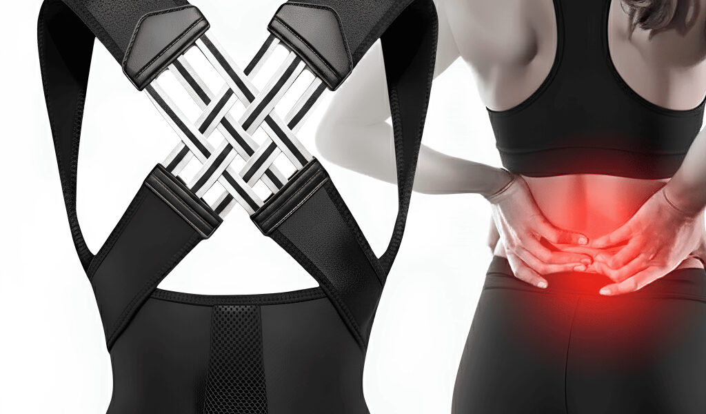 Colete Corretor de Postura Feminino - Cinta Unissex para Alivio de Dores e Melhora da Postura ENVIO IMEDIATO!