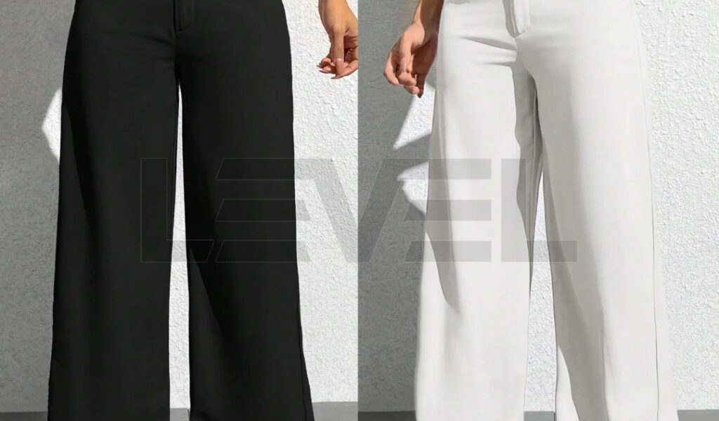 Calça Feminina Wide Leg Alfaiataria Varias Cores Lançamento