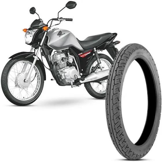 Pneu Moto Dianteiro 2.75-18 Honda Cg/ Titan 125 150 / Ybr