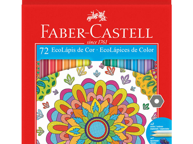 Lápis de cor 72 cores 120172G Faber-Castell
