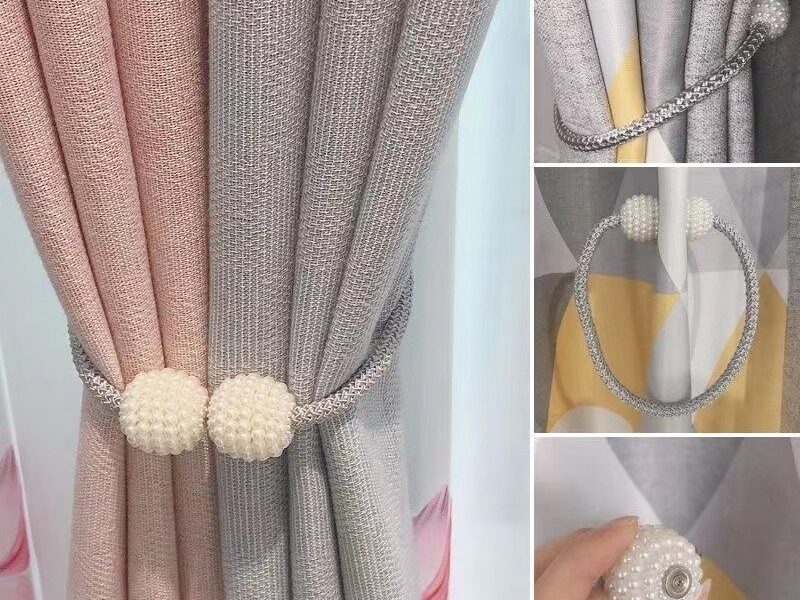 2pcs Ou 4pcs Prendedor De Cortina Magnética