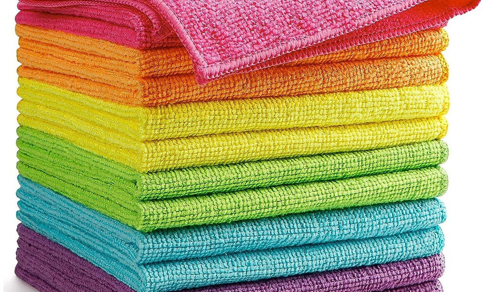 Kit 10 Panos De Limpeza Microfibra alta absorção Multiuso