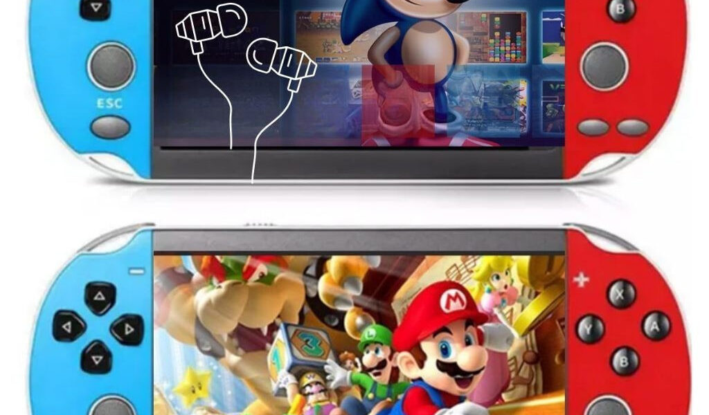 Game Portátil, Gameboy Eony 8290 16G Videogame Eony Vídeo Game Portátil Jogos Arcade Antigos Joystick Manete Cor Sortida