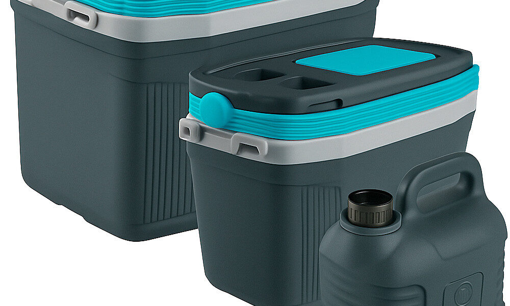 Kit Praia Caixa Térmica 32L + Caixa Térmica 20L + Garrafão de Água 5L Termolar