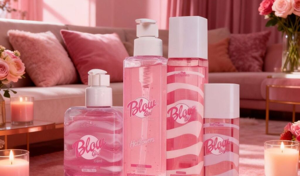 Kit Blow Girl – Creme Hidratante + Sabonete Corporal + Body Splash + Perfume Hot Flowers