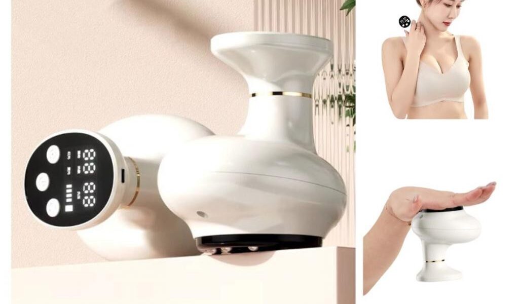 Massageador Sucção Ventosa a Vácuo - Corporal Elétrico Ventosaterapia