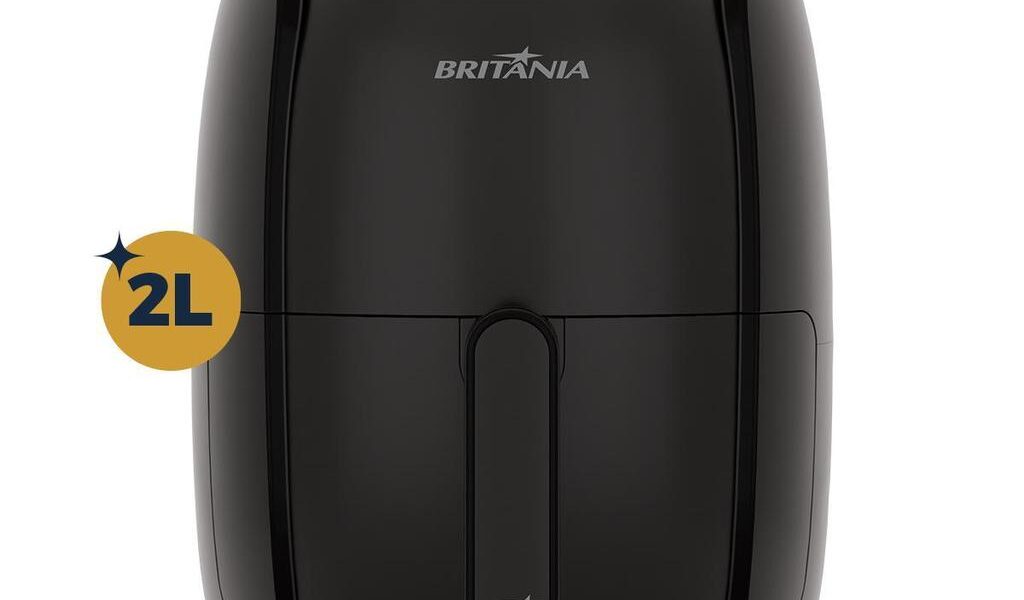 Air Fryer Britânia Compacta 2L 1000W Sem Óleo BAF20A
