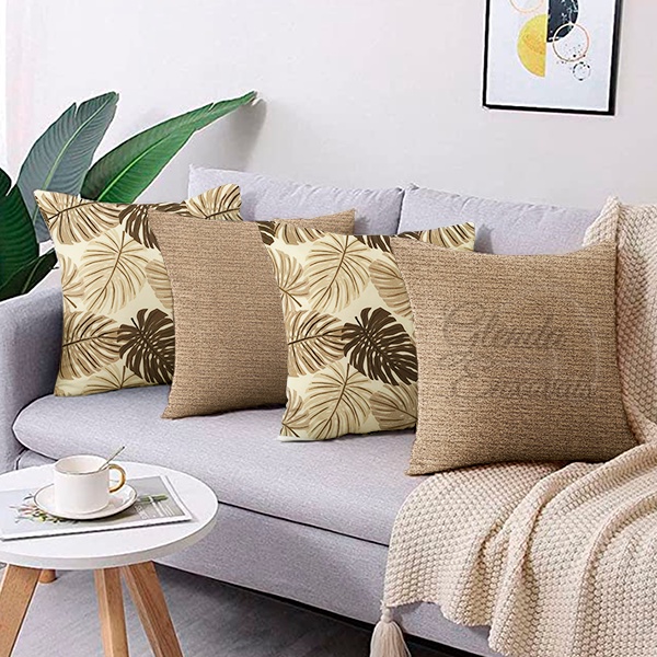 4 Capas Para Almofada Várias Cores