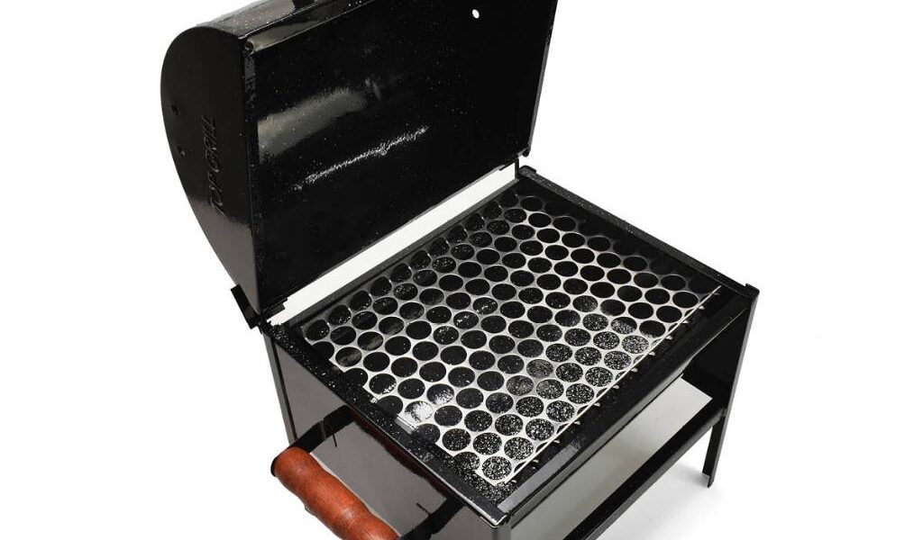 Churrasqueira a Bafo Portátil para Pescaria Viagens Camping Material Resistente