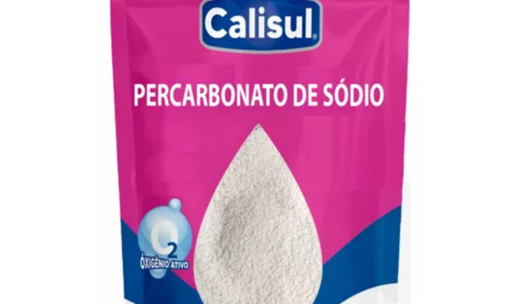 Percarbonato 100% Puro Tira Manchas Roupas Brancas e Coloridas