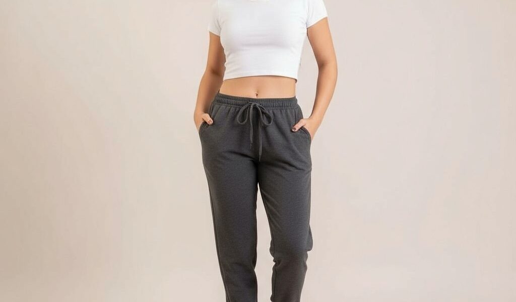 Calça Jogger Feminina Esportiva Elastic Tactel Premium Cintura Elastica Estilo e Liberdade