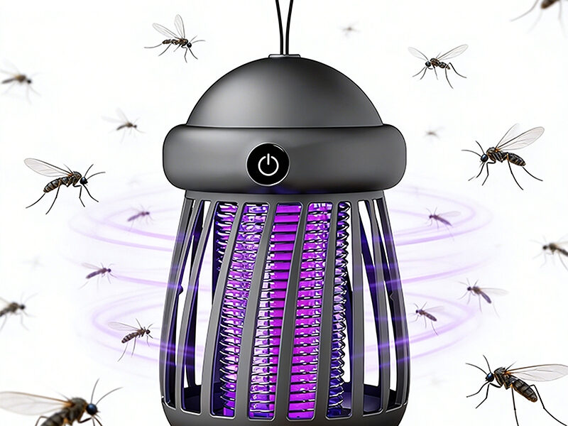 Luminária Anti- Mosquito Repelente Elétrico Lâmpada U.V Armadilha Para Insetos Direto USB