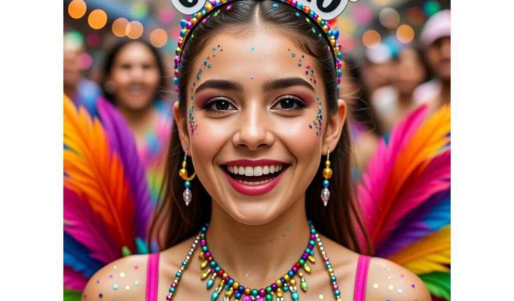 Tiara Arquinho carnaval aqui que mora o perigo