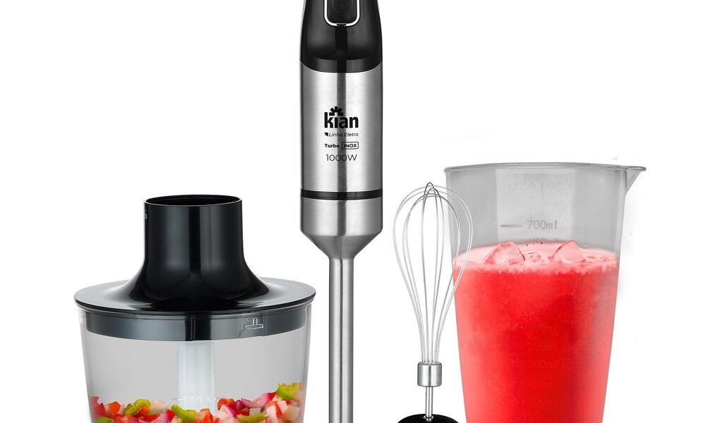Mixer Turbo 3 em 1 1000W Inox - Kian