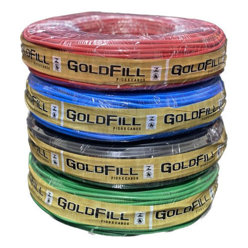 100m Fio 2,5mm 100m Flexivel Eletrico Antichamas Cabo Flexivel 2,5mm