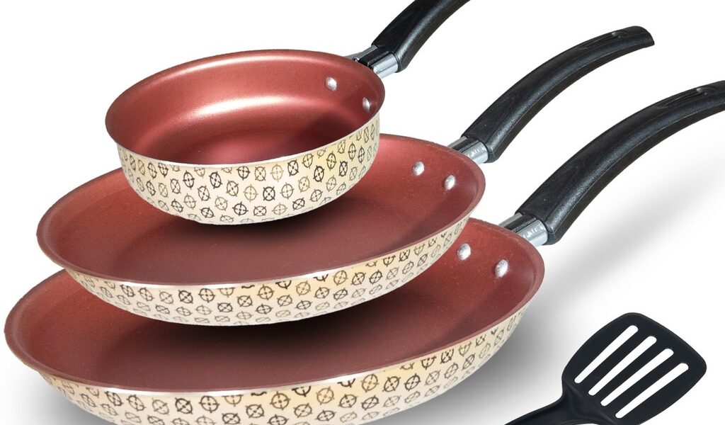 Jogo De Frigideira Rotoprint Antiaderente 3 Peças