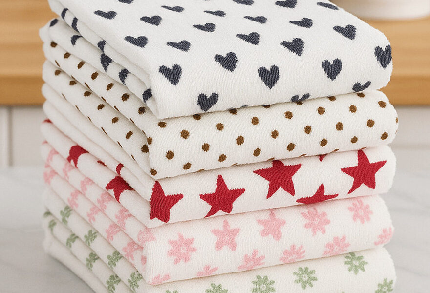 Kit 10 Panos de Copa de Microfibra 35x55 toalha de Prato Luxo