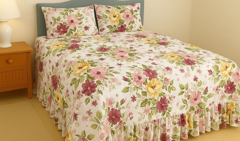 Colcha Cobre Leito Casal Helena 3 Peças Tecido 400 Fios - Vários tamanhos