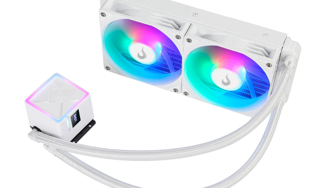 Water Cooler Branco 240mm | Rise Mode | Frost Argb Rainbow | Intel e Amd | Branco