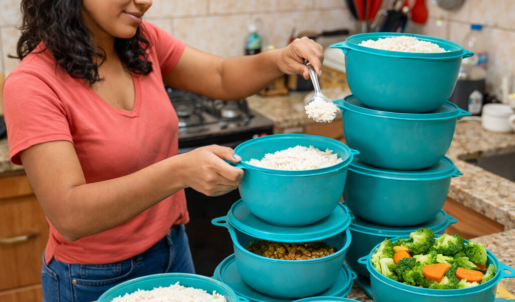 KIT POTES COZINHA 10 POTE REDONDOS BOLL 500ML