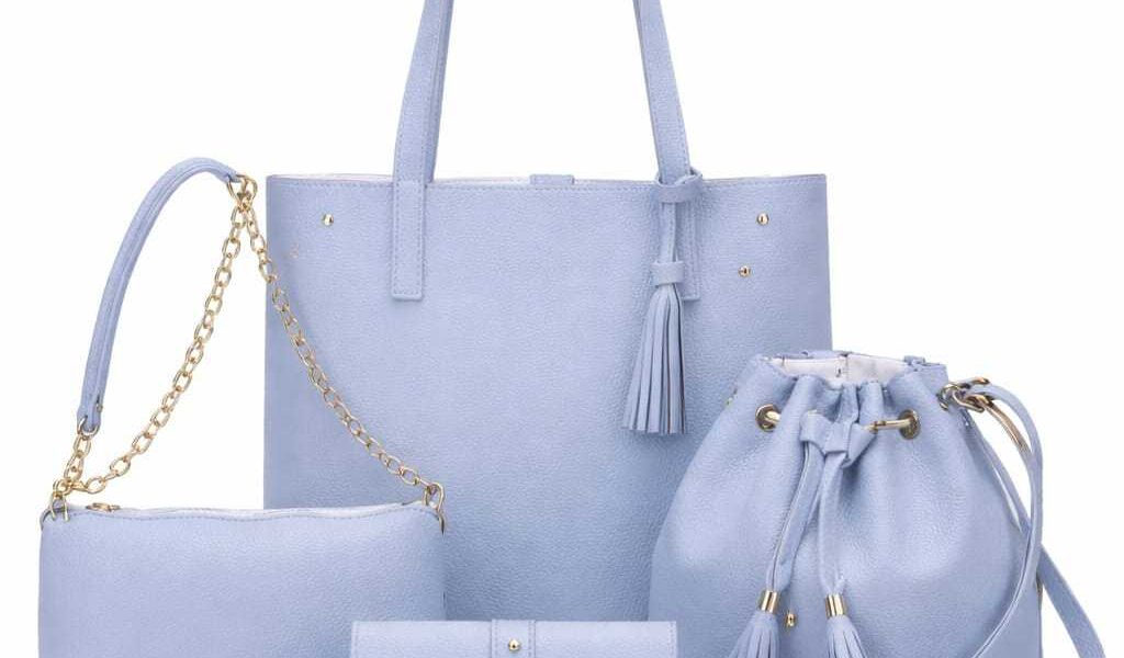 kit Bolsa Feminina Sacola Grande 4 peças