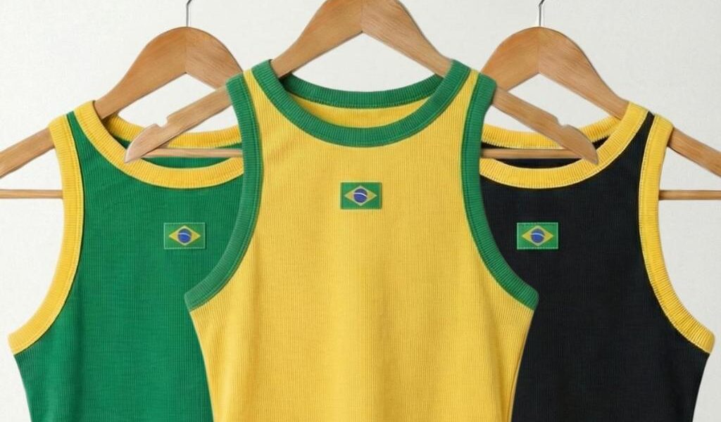 Regatas do Brasil Feminina Ribana Copa Bandeira BORDADA