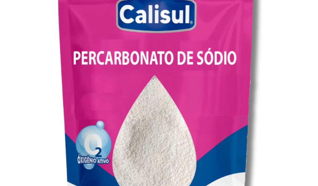 Percarbonato 100% Puro Tira Manchas Roupas Brancas e Coloridas