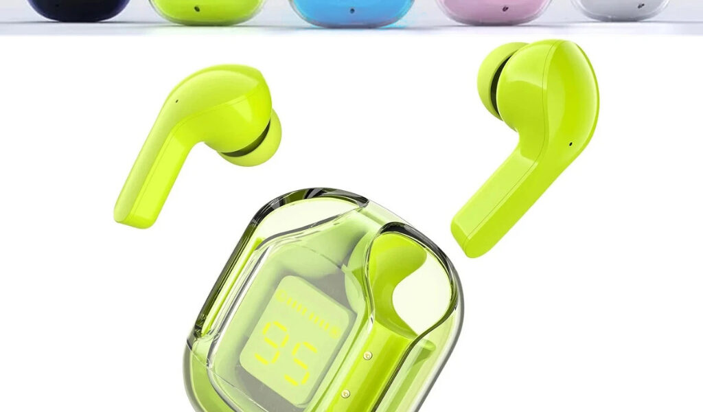 BT30 ENC Ruído Cancelando Earbuds Bluetooth Sem Fio Fones De Ouvido Estéreo HiFi Com Visor Digital De Carregamento