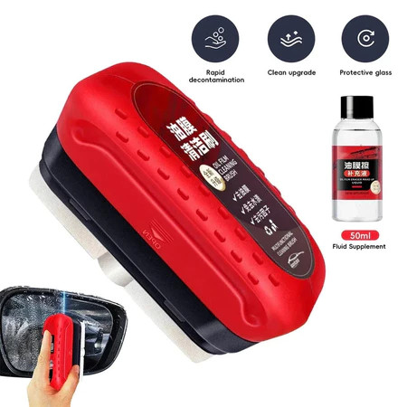 Escova De Limpeza De Filme De Óleo Automotivo , Limpador De Vidro De Carro Pára-Brisa Evita Chuva E Nevoeiro , Capacidad