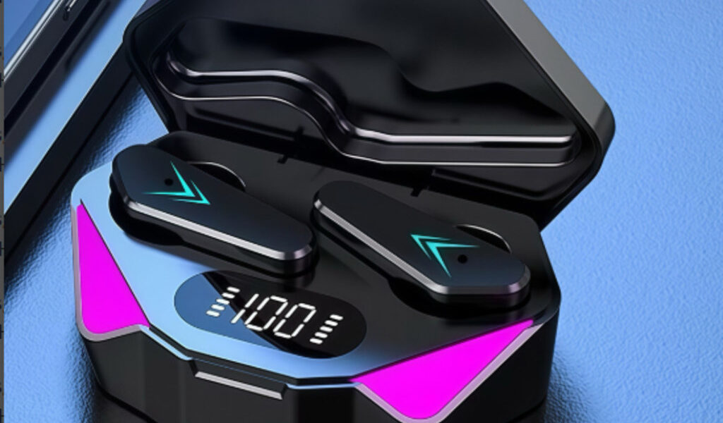 X15 Fone De Ouvido para Jogos Bluetooth 5.Tws Stereo Ultra Baixa Latency Gaming Headset BAOSHI