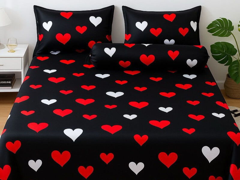 Roupa de Cama Lençol Casal 3pçs/solteiro 2pçs/1 fronha Estampado linha premium