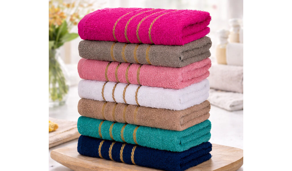 Kit 6 Toalha de Banho Banhão Grande Premium 100% Algodão Macia Ultra Luxo
