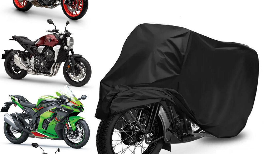 Capa de Cobrir Moto Impermeável 100% Forração Anti-Risco Proteção Uv
