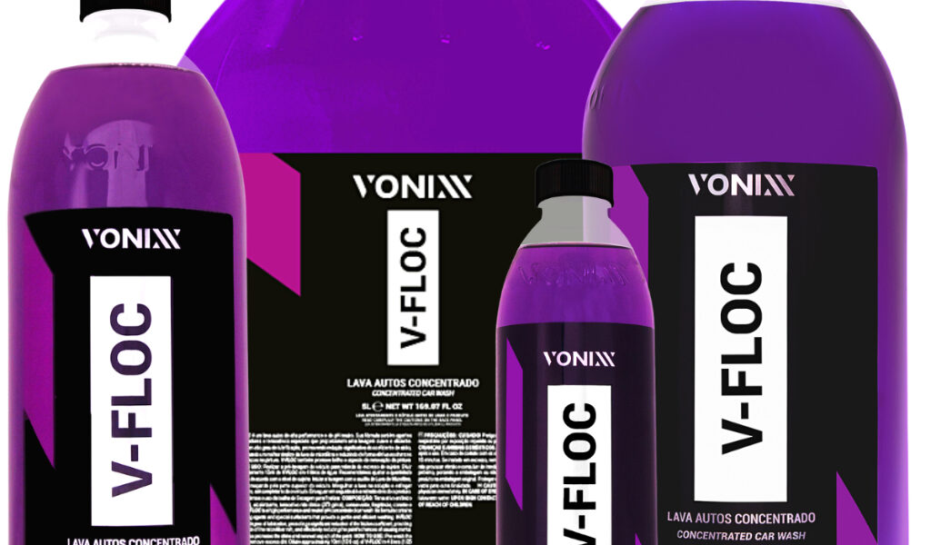 Shampoo Automotivo pH Neutro Concentrado V-Floc Vonixx