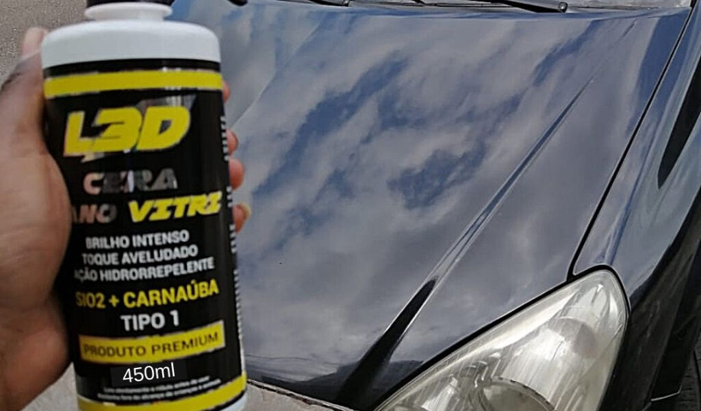 Cera Automotiva Cristalizadora L3D Brilho Intenso - Facilidade Na Aplicação