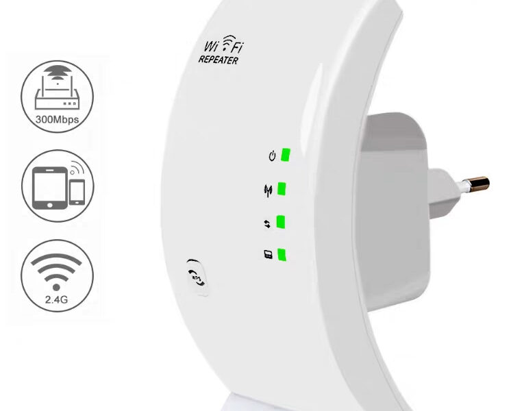 Repetidor De Sinal Bivolt Wireless- N Repeater Com Wifi 300mbps luck