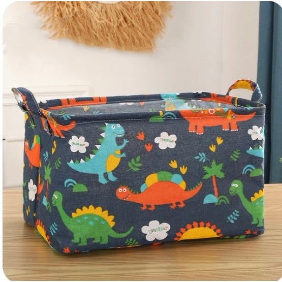 Cesto Dobrável Retangular/Redondo Organizador Multiuso