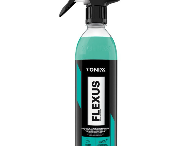 Flexus Vonixx Limpa e Hidrata Plásticos Automotivos – Renovador Interior e Painel