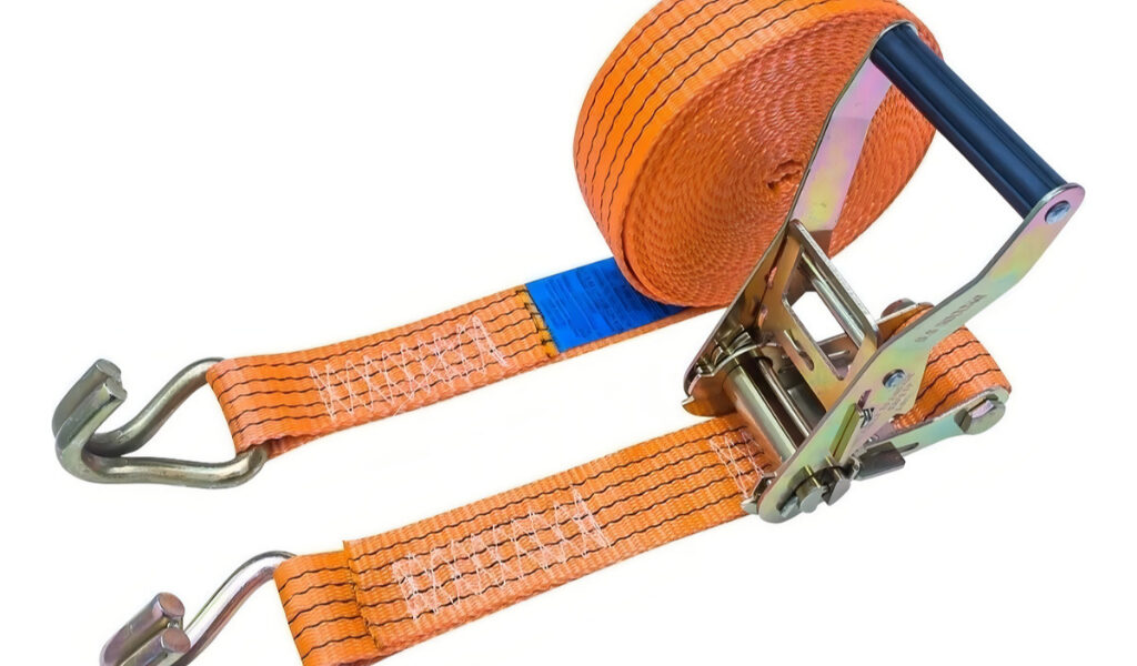 Conjunto Amarração Carga 3 Toneladas 9 Metros Cinta Catraca Reforçada