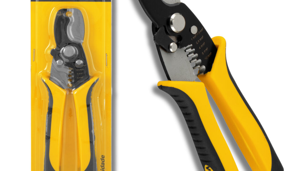 Alicate Decapador Descascador Cortador De Fios Cabos De 1mm A 50mm Vonder