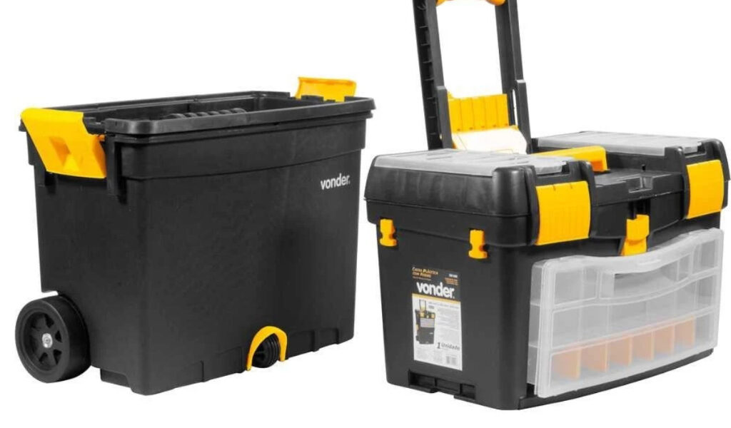 Caixa Ferramentas Plástica 460x260x620 Crv 0400 Vonder