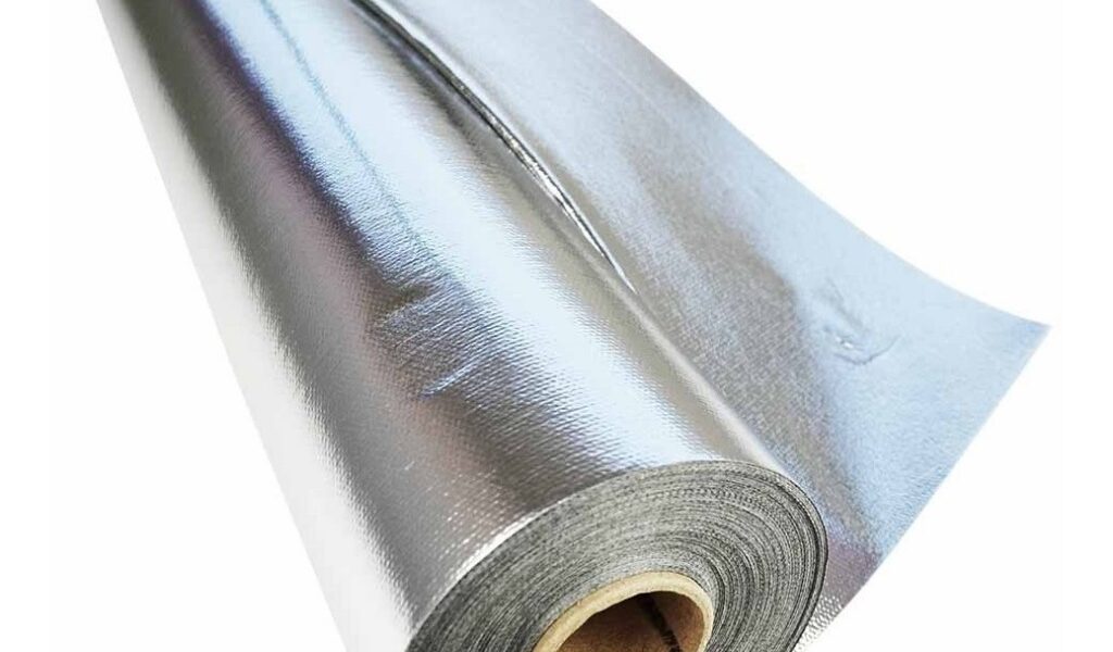 Manta Termica Telhado de Sub Cobertura uma face -Tecmanta Foil Aplicação Caibros e Forro Interna