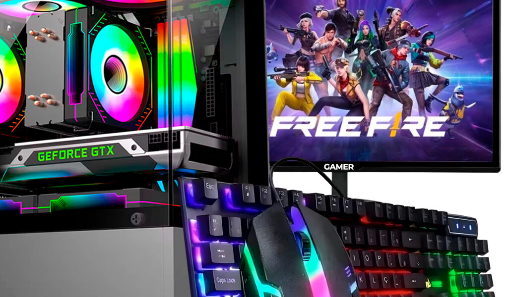 Cpu Gamer Barato I7 10gb Ssd 240gb + Wifi + GT 210 1GB Nvidia + Monitor 19 Gamer Barato