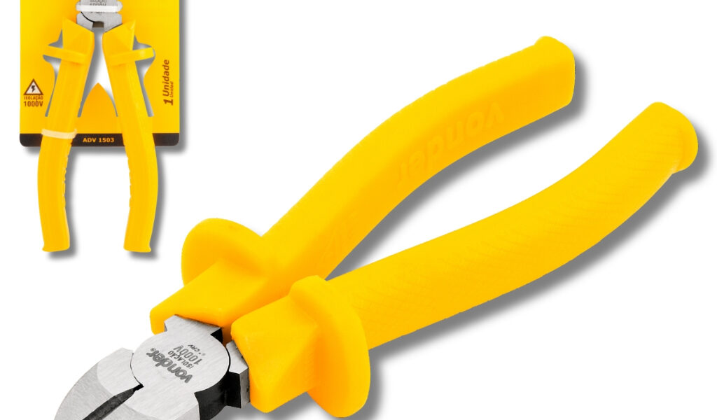 Alicate Corte Diagonal 6", com isolação até 1.000V - VONDER