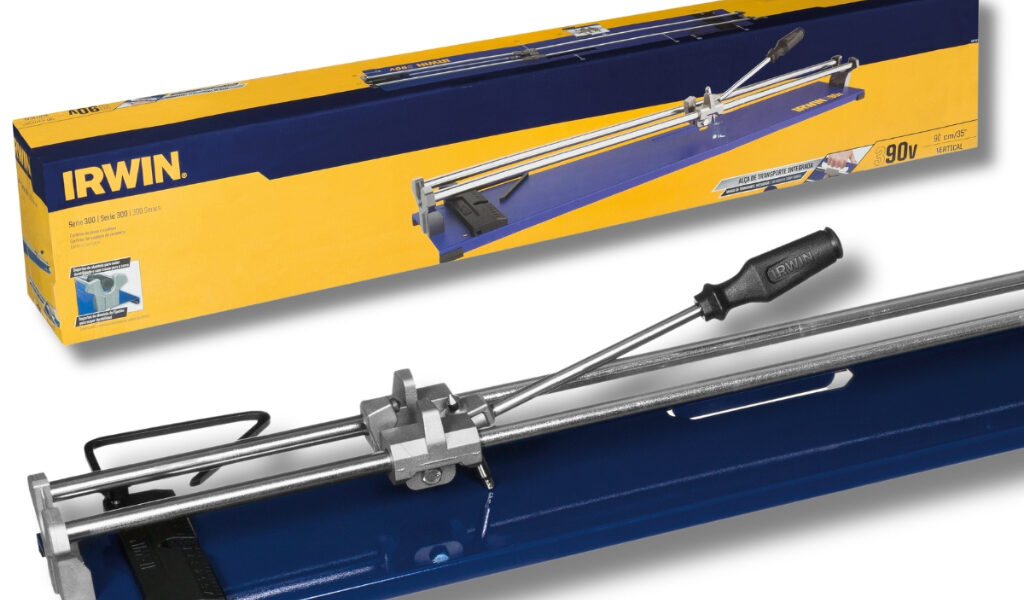 Cortador de Piso 90cm Manual IRWIN Profissional Porcelanato Cerâmica