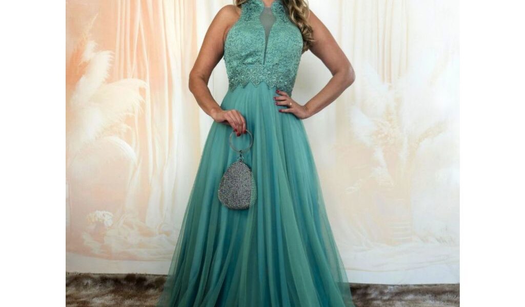 Vestido De Festa Longo Madrinha, Casamento Luxo Bordado