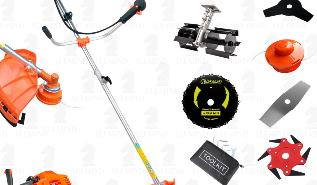 Roçadeira 65cc Profissional c/ Óleo 2T Stihl Aparador A Gasolina Completa Multifuncional