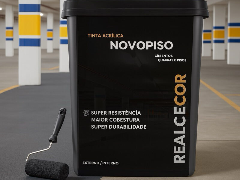 Tinta Piso Realcecor 18L Acabamento Premium e Perfeito com Máximo Rendimento Anti Mofo sem cheiro