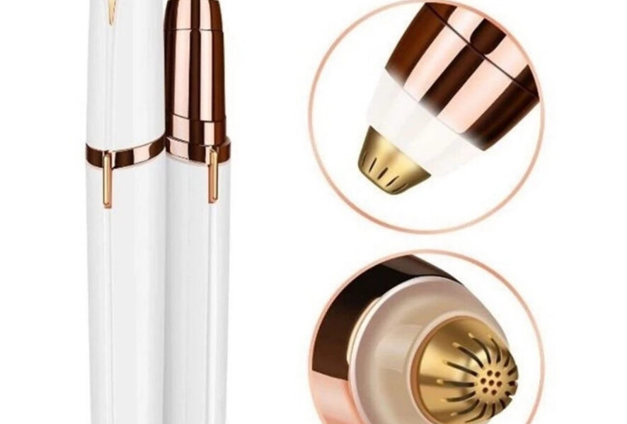 Depiladora Caneta Aparadora De Sobrancelha Rosto Portátil Elétrico Recarregável